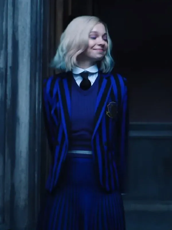 Wednesday 2022 Enid Sinclair Blue Blazer Costume