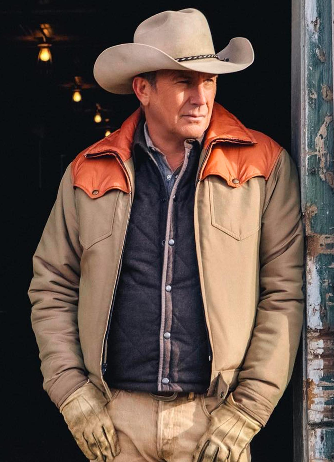 Yellowstone John Dutton Orange Jacket