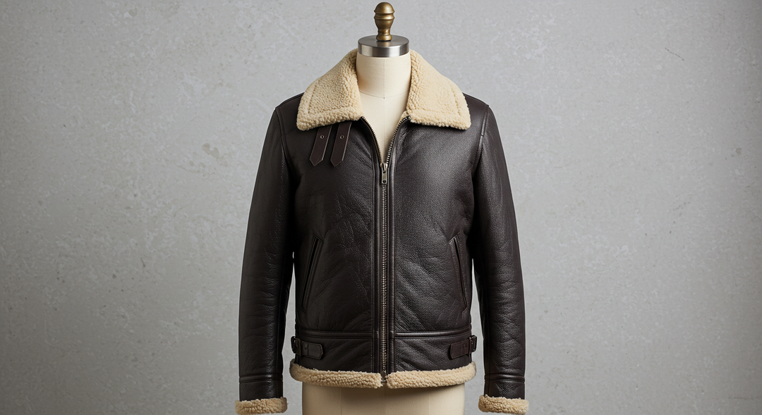 Mens Aviator Leather Jackets
