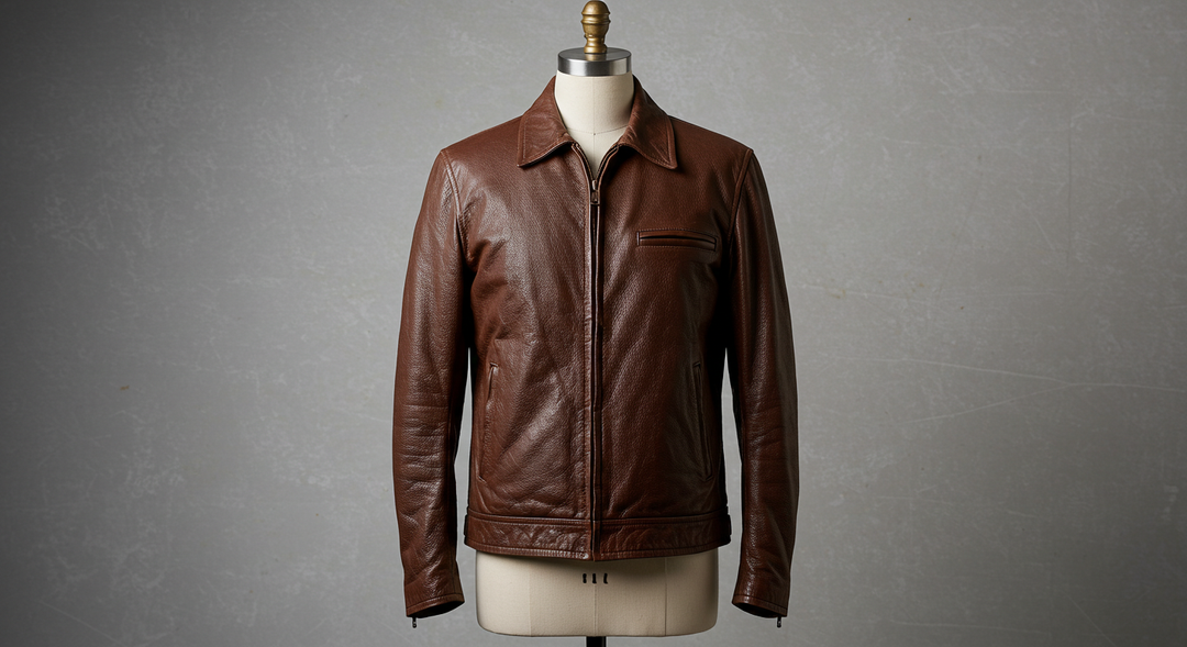Mens Brown Leather Jackets