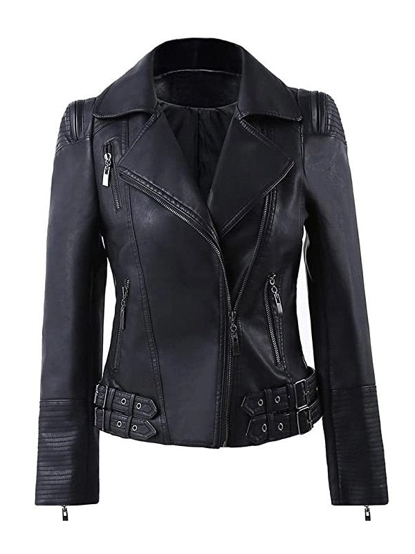 Womens Black Leather Jackets