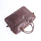 Everyday Companion Leather Laptop Bag-Vintage Midnight Brown - Image 10