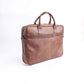 Everyday Companion Leather Laptop Bag-Tan - Image 10