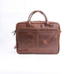 Everyday Companion Leather Laptop Bag-Tan - Image 11