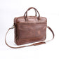 Everyday Companion Leather Laptop Bag-Tan - Image 7