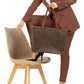 The Classic Womens Leather Tote Bag