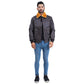Men's Flight Aviator Bomber Brown Leather Jacket