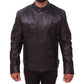 Cafe Racer Men's Real Leather Jacket