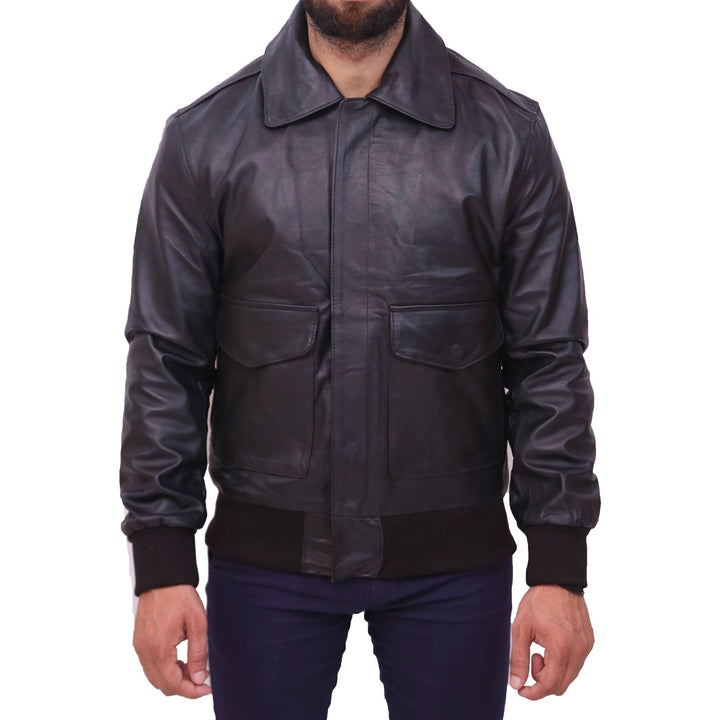 US Air Force Flight Aviator A2 Bomber Jacket