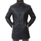 Men's Black Trench Coat
