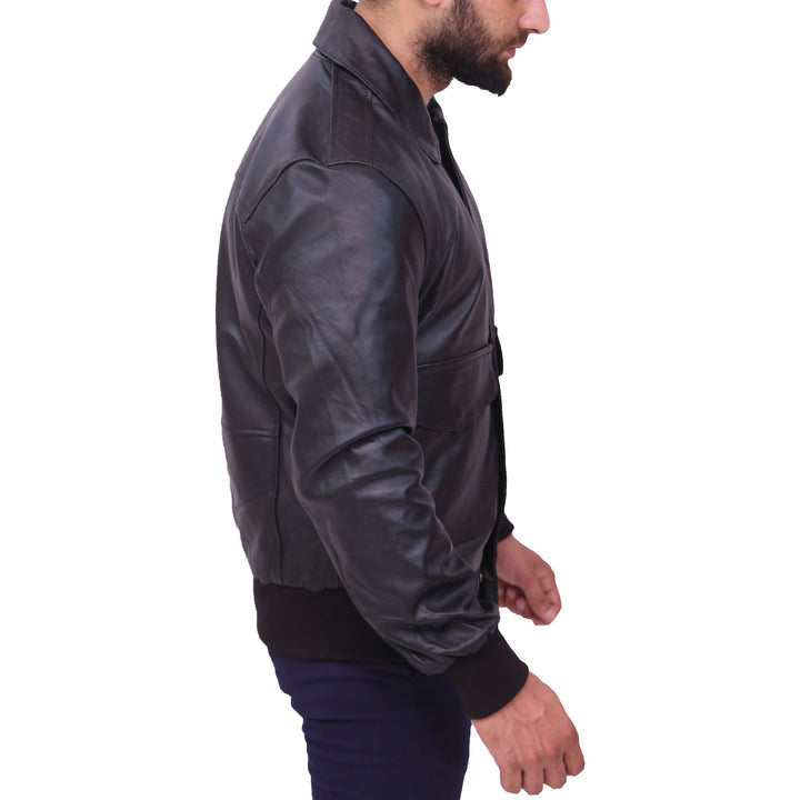 US Air Force Flight Aviator A2 Bomber Jacket