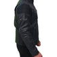 Men's Cafe Racer Black Biker Leather Jacket
