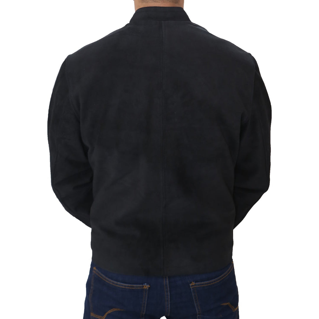 James Bond Spectre Morocco Black Leather Jacket