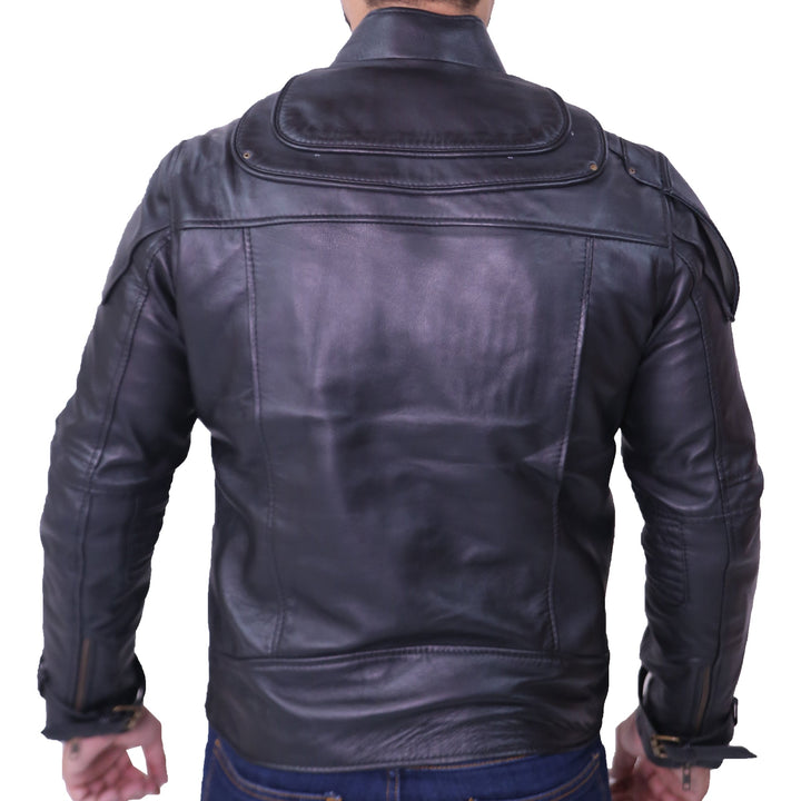 Chris Pratt’s Star Lord Black Leather Jacket