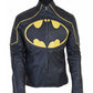 Batman Black & Yellow Motorcycle Leather Jacket