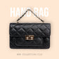 Flora Quilted Crossbody Leather Bag - Black - Image 11