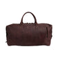 The Weekender Travel Leather Duffle Bag-Tan Brown - Image 1