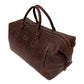 The Weekender Travel Leather Duffle Bag-Tan Brown - Image 12