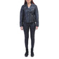 Women Asymmetrical Black Leather Jacket