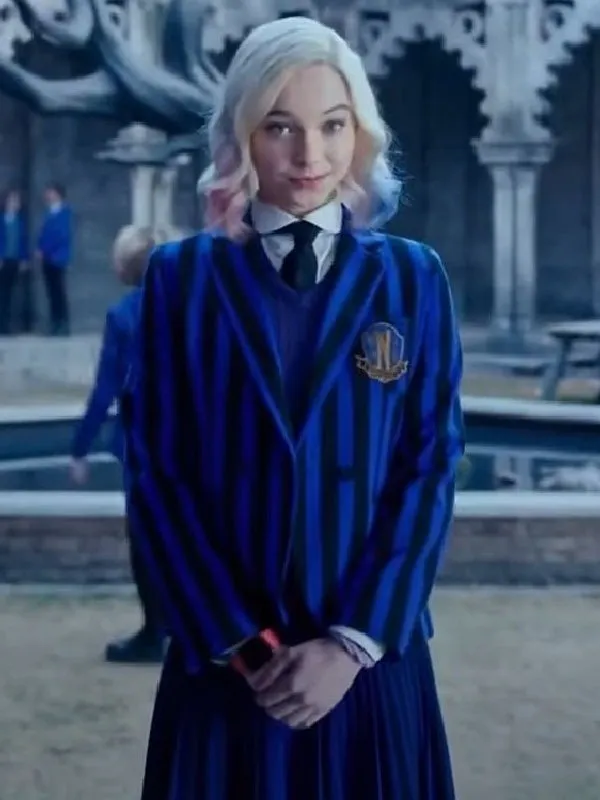 Wednesday 2022 Enid Sinclair Blue Blazer Costume