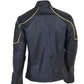 Batman Black & Yellow Motorcycle Leather Jacket