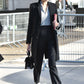 Kaia Gerber New Balance Outfit Black Coat