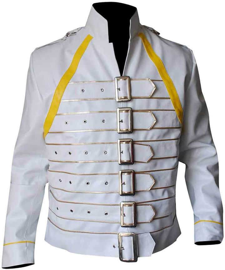 Freddie Mercury Military Concert White Jacket
