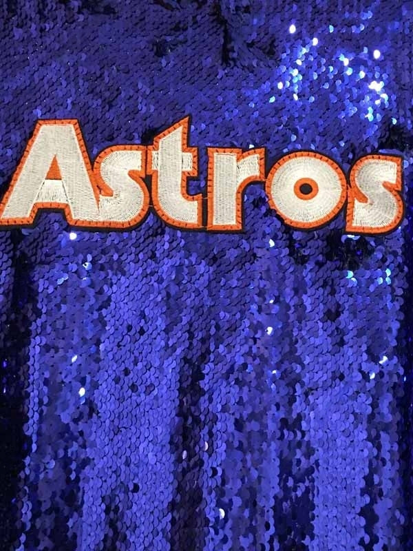 Astros Sequin Jacket