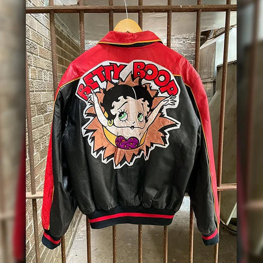 betty boop varsity jacket​