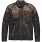 Harley-Davidson Leather Jacket Trostel Triple Vent System