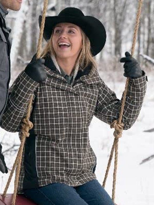 Heartland Amy Fleming Plaid Jacket