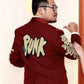Oscar 2023 Daniel Kwan Maroon Suit