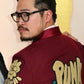 Oscar 2023 Daniel Kwan Maroon Suit