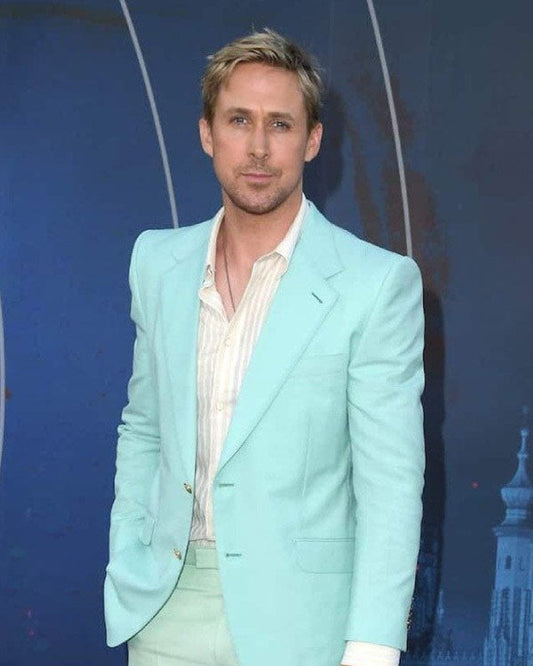 Barbie 2023 Ryan Gosling Blue Blazer