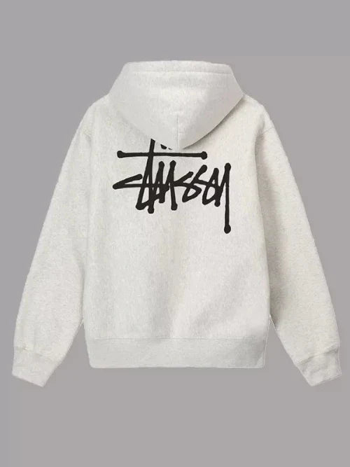 Basic-Stussy-Beige-Hoodie Back
