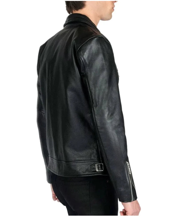 Black_Rivet_Leather_Jacket_side_view
