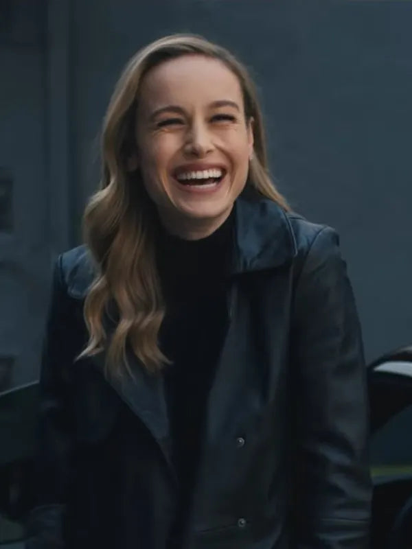 Fast X 2023 Brie Larson Black Coat