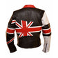 Union Jack British Flag Leather Jacket