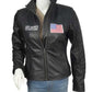 Casey Desantis Black Leather Jacket - Elegant and Sophisticated Style