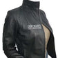 Casey Desantis Black Leather Jacket