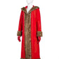 Full view of Red Christmas Chronicles 2 Mrs Claus Coat, a detailed holiday collectible.