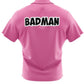 vegeta badman shirt back view