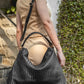 Handmade Woven Original Black Leather Bag - Image 7