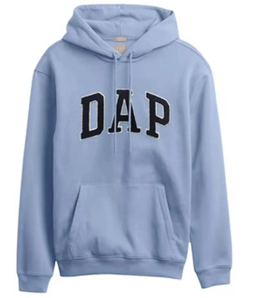 Dapper Dap Hoodie Blue Front