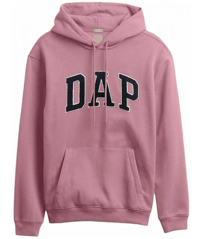 Dapper Dap Hoodie Plum Front