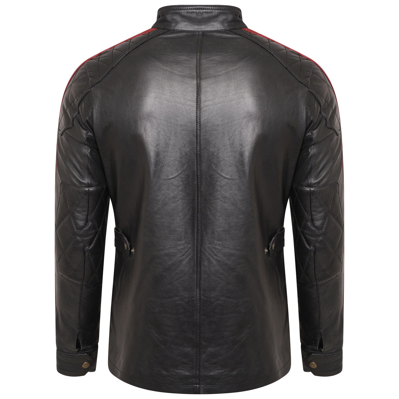 Daytona Leather Jacket Red Stripe