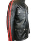 Daytona Leather Jacket Red Stripe