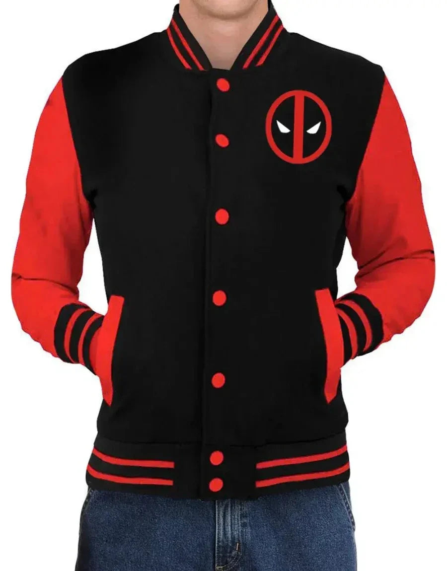 Deadpool Varsity Jacket