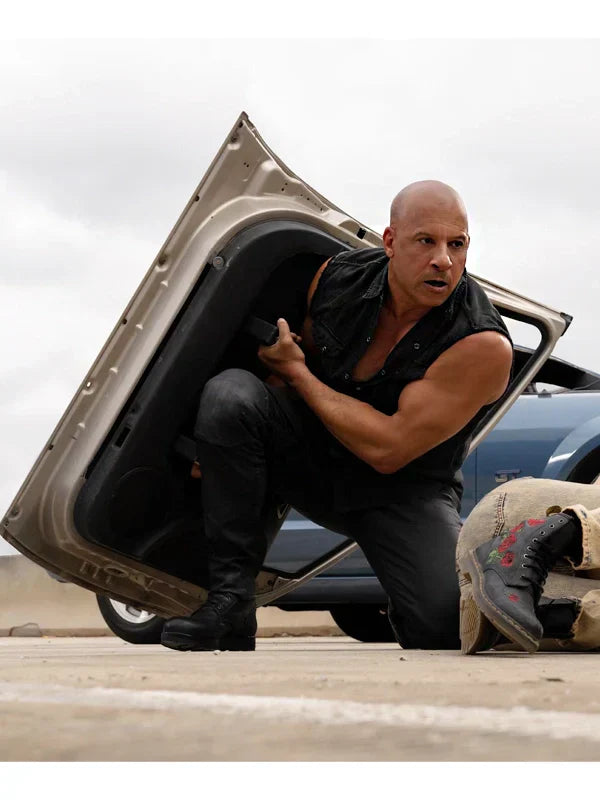 Fast X 2023 Vin Diesel Black Vest