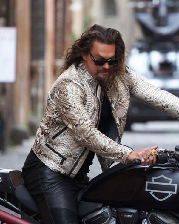 Fast X 2023 Jason Momoa Snake Print Jacket